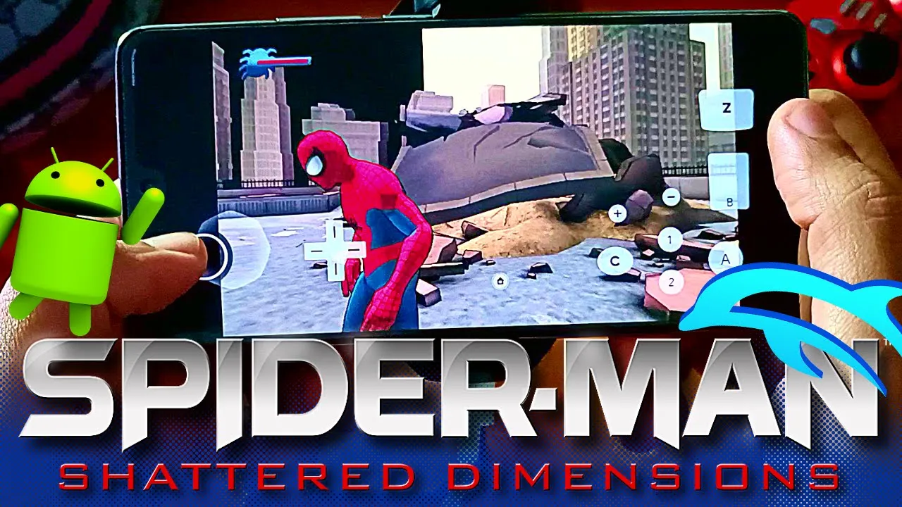 Spider-Man Shattered Dimensions Wii Android Gameplay - Dolphin Wii Emulator - Mobile 2023