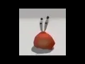 Mr Krabs dances to low quality Happy (full)