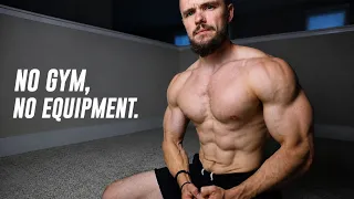 GET BIG Shoulders in 6 minutes (HOME WORKOUT. NO EQUIPMENT)