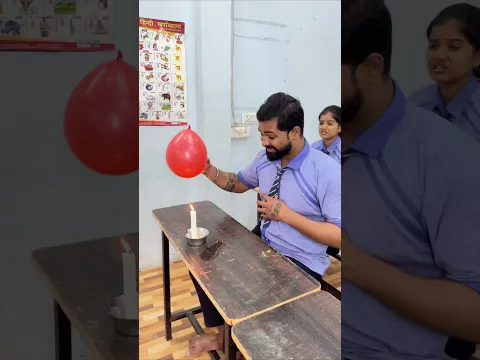 Aag se balloon 🎈nhi futega 😱😱!! #magic #youtubeshorts #shorts #trending #viral #foryou