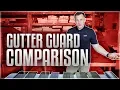 Gutter Guard Review Comparison Home Depot Lowes Menards