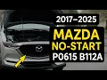 No Crank No Start CX-5 P0615 B112A Wet Connector Fix