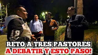 🚨Reto a TRES PASTORES a Debatir en vivo y esto paso?