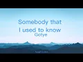 Download Lagu Gotye - Somebody That I Used To Know (sped up + lyrics)