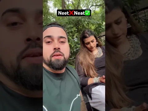NEET❌NEAT✅ #protest #neet #genz #comedy