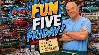 Fun Five Friday MY Top 5 Favorite AMT Model Kits Shoutout To KRDspeedshop For The Idea