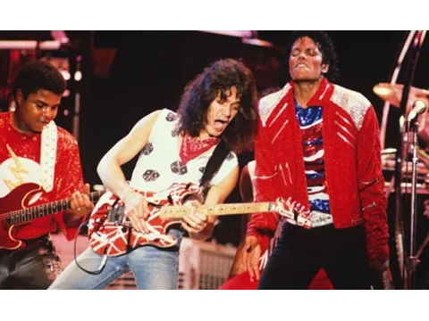 Download MP3 Eddie Van Halen - Beat It solo Live with Michael Jackson