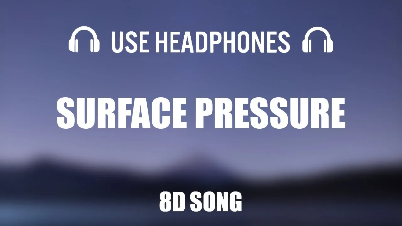 Jessica Darrow - Surface Pressure (From Encanto) | 8D AUDIO Jessica Darrow - Surface Pressure (From Encanto) | 8D AUDIO
