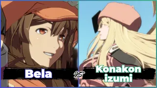  guilty gear strive ggst replay bela may vs konakon izumi millia 