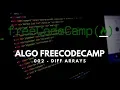 ALGO CHALLENGE FREECODECAMP - 002