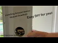 Amazon Basics Keypad Deadbolt - Unboxing Installation with Papa Knows Stuff