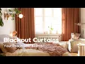 Blackout curtains Your Peace Starts Here