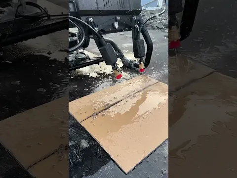 Test Water Pressure On Cardboard Before You Wash Solar Panels With A Drone