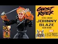 Marvel Legends Retro GHOST RIDER JOHNNY BLAZE Vintage ToyBiz Card Figure Review
