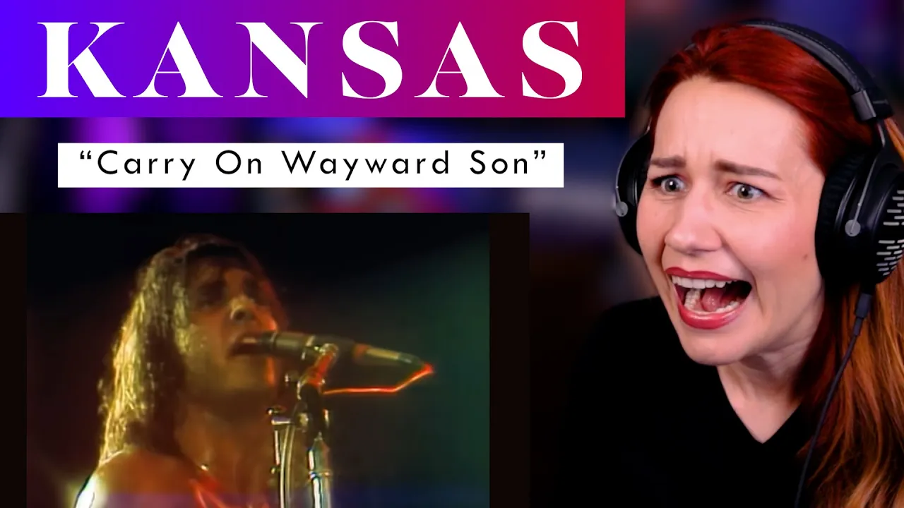 This performance is steamy! Kansas's "Carry On Wayward Son" gets my vocal analysis! This performance is steamy! Kansas's "Carry On Wayward Son" gets my vocal analysis!
