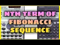 Finding nth term of the Fibonacci Sequence using simplified formula TAGALOG-ENGLISH