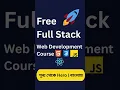 Free Full Stack Web Development Course in Bangla Start Your Coding Journey Today