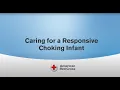 What to Do When Infant is Choking Responsive