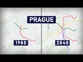 Download Lagu Evolution of the Prague Metro 1974-2030 (geographic map)
