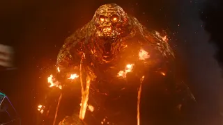 spiderman vs fire monster spiderman far from home 2019 movie full hd