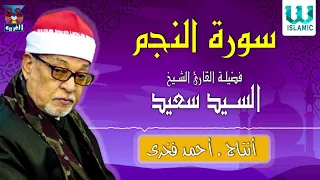 الشيخ السيد سعيد سورة النجم El Shikh El Sayed Saied AlNegm 