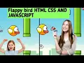 How to Make a Flappy Bird Game Using HTML CSS and JavaScript easiest Javascript Games Beginner