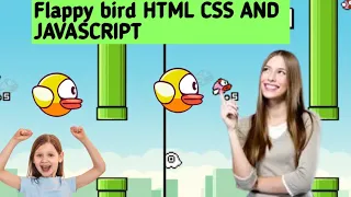 How to Make a Flappy Bird Game Using HTML CSS and JavaScript easiest Javascript Games Beginner