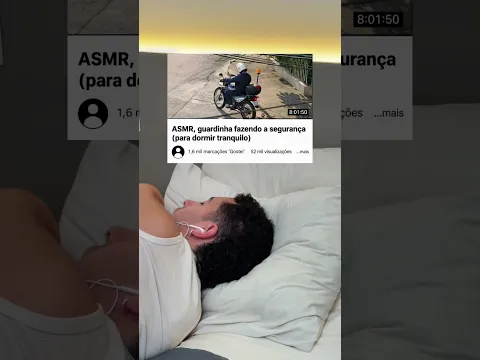 asmr guardinha fazendo a segurança para dormir tranquilo