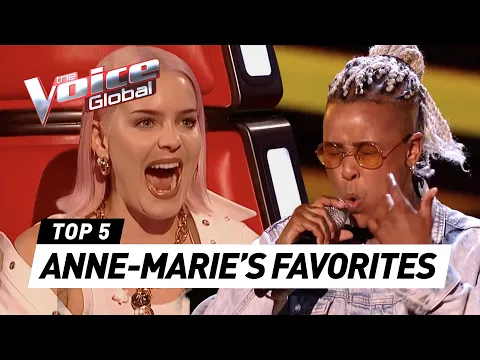 Download MP3 Anne-Marie's FAVORITE Blind Auditions in The Voice