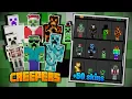 Un SKIN PACK de CREEPERS que debes DESCARGARTE YA MINECRAFT PE Bedrock