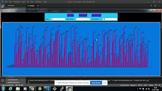 Sorting Visualizer Python BubbleSort SelectionSort