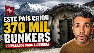 370 Mil Bunkers! Por que o País Mais Pacífico do Mundo Construiu UMA FORTALEZA NO SUBSOLO?