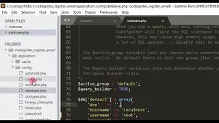 Creating a CodeIgniter Signup From with Email Verification Tutorial
