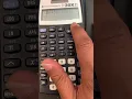 Evaluating Functions with TI-30XIIS