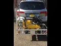 Stinger Aerator EZ AER 19 Transport on Harbor Freight Scooter Carrier
