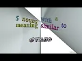 stand - 6 nouns which are synonyms to stand sentence examples