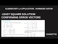 Solving Ex6 4 with Least Squares A Complete Tutorial