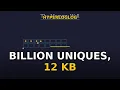 HyperLogLog Count a Billion Uniques with 12 Kilobytes