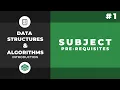 Data Structures and Algorithms Tutorial Subject Pre-Requisites Filipino Tagalog