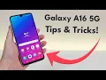 Samsung Galaxy A16 5G - Tips and Tricks Hidden Features