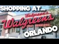SHOPPING AT - WALGREENS