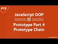 Learn JavaScript OOP in Arabic - Prototype Part 4 Prototype Chain