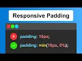CSS Padding That Scales With Any Screen