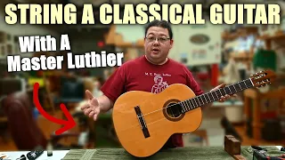 How to String a Classical Guitar Pro Luthier