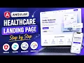 Build Modern Healthcare Landing Page with Angular Full Tutorial