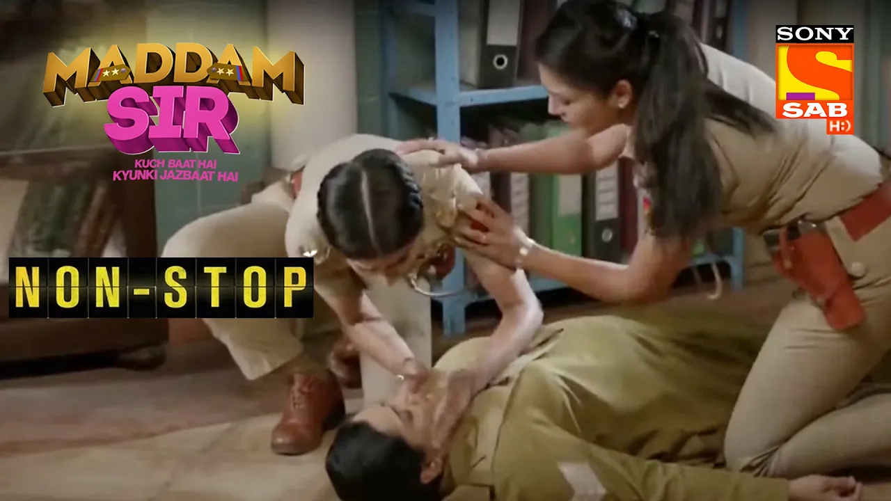 Pushpa जी हुई थाने में Tiger को देखकर बेहोश | Maddam Sir | Non-Stop