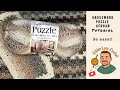 Stitch Crossword Puzzle Afghan -