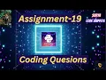 diamond crystal Hyphenate Letters Maximum Assignment 19 CCBP NxtWave CCBP 4 0 Python