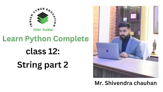 python string part 2 python tutorial in hindi call us 9990211148
