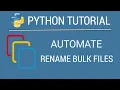 Python - Rename Bulk Files Tamil iCoding